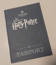 Harry Potter the Making Of Passport - Warner Bros. Studio Tour London Unused