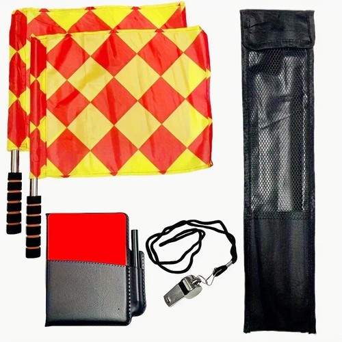Complete soccer referee kit - referee,