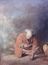 Japan JAPANESE METAL WORKER Original 1901 Colour Print by Mortimer Menpes