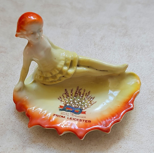 Rare art deco bathing beauty - rare,