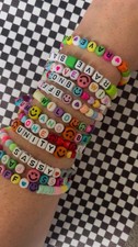 Rave kandi - Bracelets - Good Vibes - DNB techno 90s Ravers Set Of 6