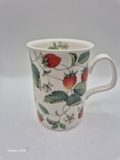 Roy Kirkham Alpine Strawberry  Fine Bone China Mugs