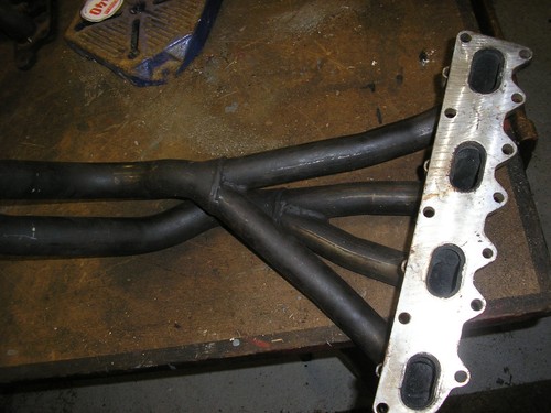 Four branch exhaust - , manifold