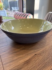 Denby Juice Berry Blue And Apple Green Salad Serving Bowl 30cm, 12inch
