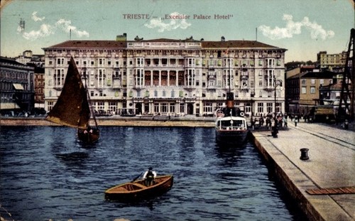 Postcard trieste - postcard,