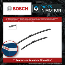 2x Wiper Blades (Pair) Flat Aero type A864S 3397007864 Bosch Aerotwin 650/450mm