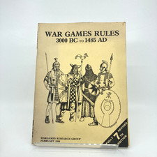 War Games Rules 3000BC To 1485
