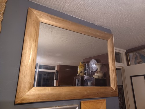 Large rectangular wall mirror - rectangular,