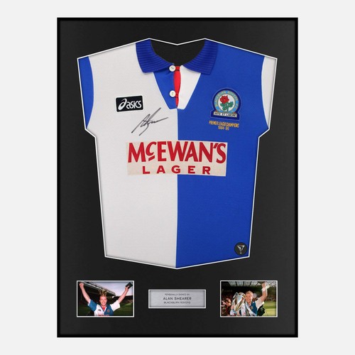 Framed alan shearer signed - alan,