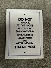 ‘Do Not Knock At This