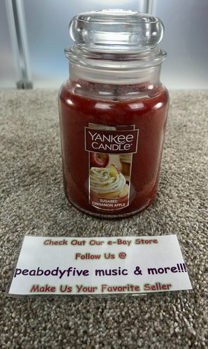 Yankee candle sugared - sugared, cinnamon