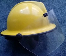 Firefighter Helmet - Vintage Cromwell (500L) Fire & Rescue helmet.  R223  