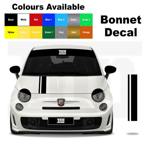 Abarth fiat 500 - 595, bonnet