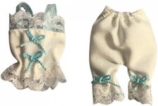 Dolls House White Camisole & Bloomers Victorian Ladies Underwear Accessory 1:12