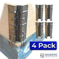 (4 Pack) Hinged Corner Pallet