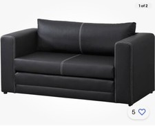 IKEA Askeby two-seat Leather sofabed used 1 month Local  Pickup ONLY 