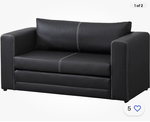 Ikea askeby two seat leather - askeby,