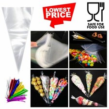 Cellophane cone sweet - sweet, bags