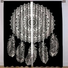 Boho Indian Mandala Curtain