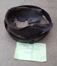 WW2 GERMAN WH ARMY RELIC LUFTWAFFE M40 M42 M35 HELMETLINER RELIC LITZMANNSTADT