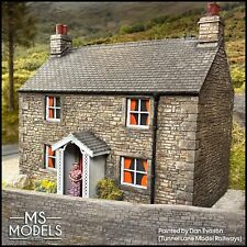 Stone Built House/Cottage N/TT/OO/O TT:120 Gauge Scale for Model Railway