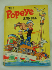 1959 The Popeye Annual Hardback Unclipped Adprint London