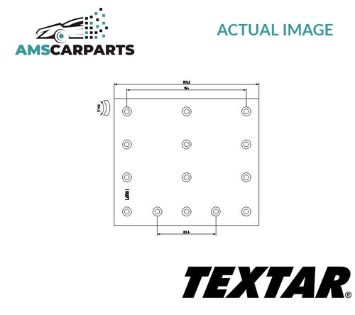 Brake lining kit drum - drum,
