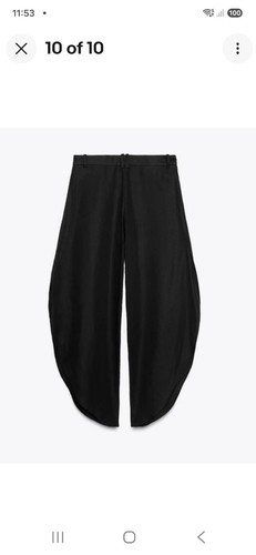 Zara women wide leg trousers - zara,