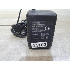 1500/1800/2600 Series Class 2 Power Supply AC Adaptor Black 9-V 300mA Wall Mount