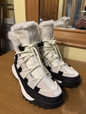 Ladies Sorel ONA Glacy Cozy Lace Winter Boots Uk Size 5