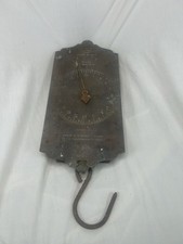 vintage salters trade spring balance scale weighs up to 60lb body 35cm in length