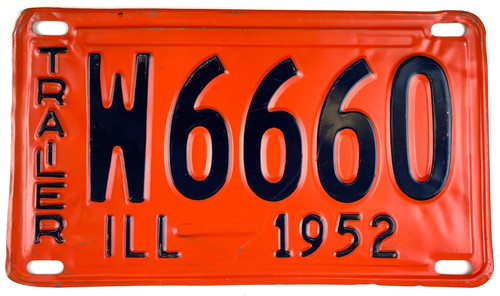 Vintage illinois 1952 trailer - 1952,
