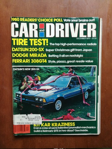 Car driver december 1979 - car, &