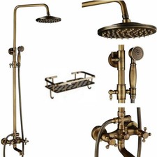 Antique Brass Bath Rainfall