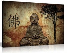 Religion Buddha In Grotto With
