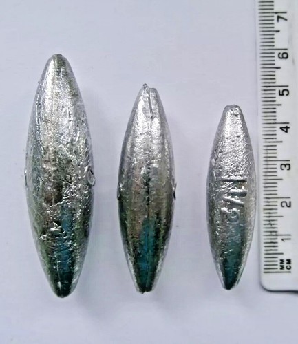 Fishing barrel lead weights - lead,