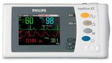 PHILIPS M3002A INTELLIVUE X2 PATIENT MONITOR MMS ECG/EKG SPO2 NIBP TEMP MODULE