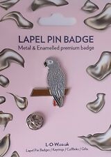 Parrot African Grey Bird Metal