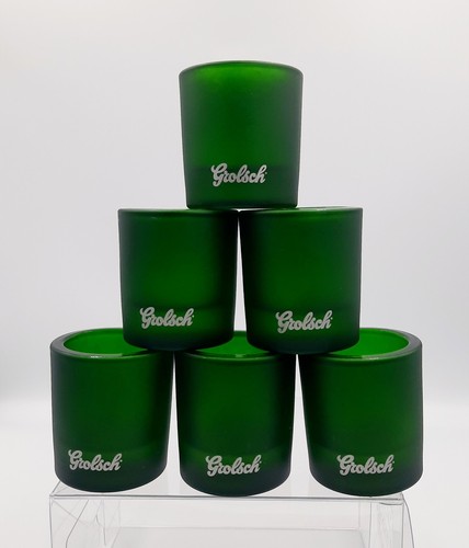 Grolsch green glasses set - green,