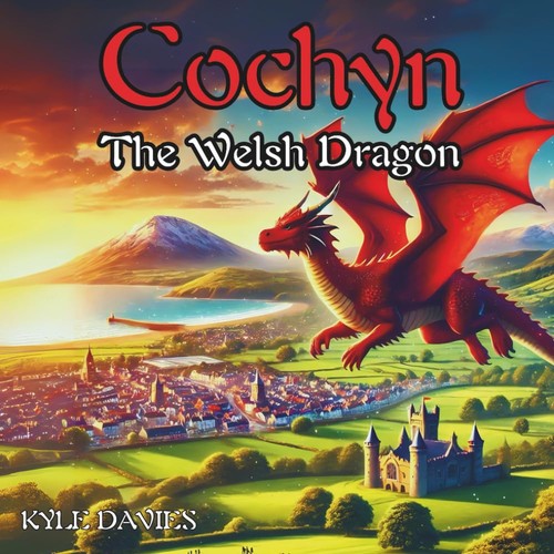 Cochyn the welsh dragon - welsh,