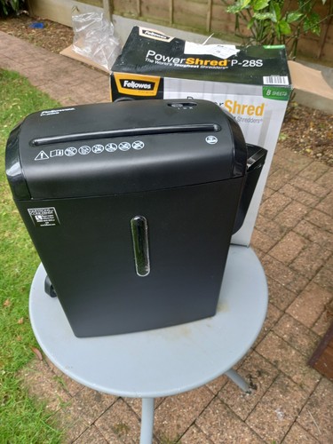 Paper shredder fellowes 28s - paper,