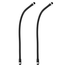 2Pcs 11.8" Black Universal