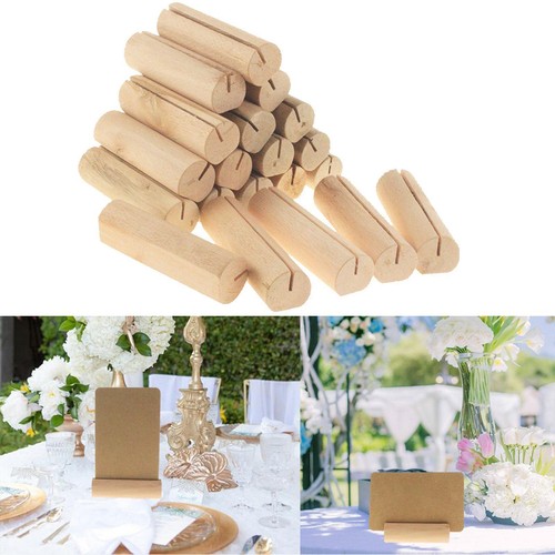 20pcs rustic wooden - wooden, holders