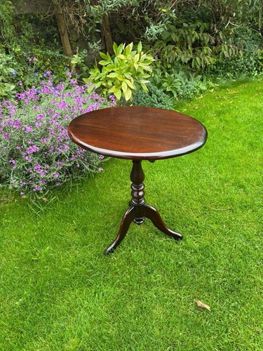 Antique mahogany tilt - antique, side