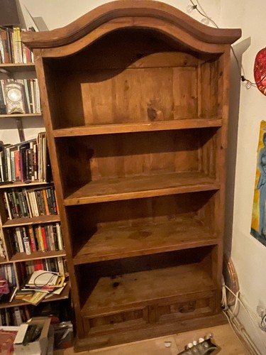 Solid wood large - , shelf