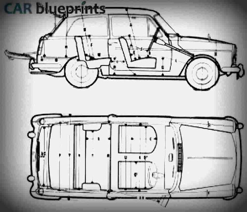 Austin a40 farina blueprint - austin,