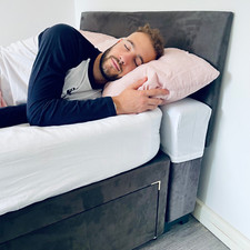 Double Divan Bed Extender - Fully Fold Bedstretch PillowShelf