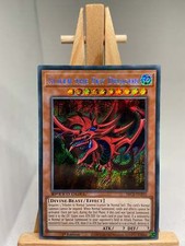 Slifer The Sky Dragon - Secret Rare 1st Edition SBCB-EN201 - NM - YuGiOh