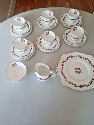 Vintage minton carmine - carmine, 21