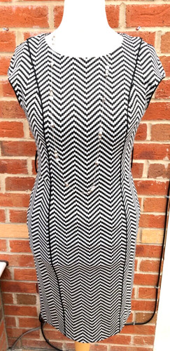 Next size black grey dress - black,